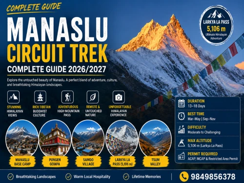 Manaslu Circuit Trek Guide 2026/2027