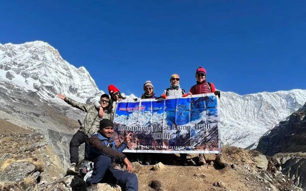 Annapurna Base Camp Trek WIth Helicopter Return