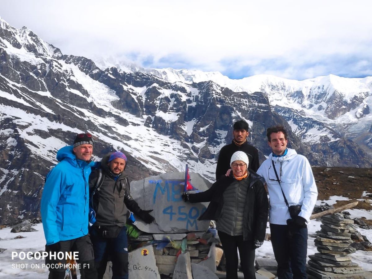 View during Mardi Himal Trek