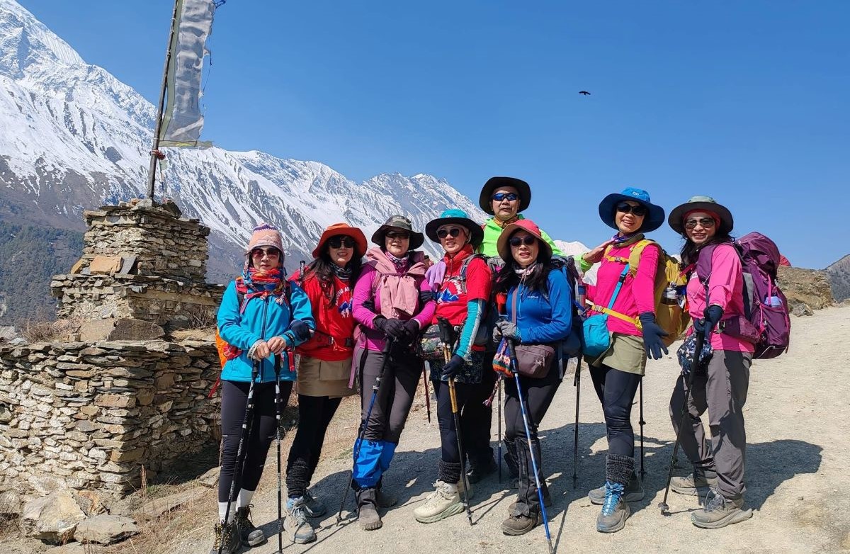 Way to Thorong La Pass During Annapurna Circuit Trek