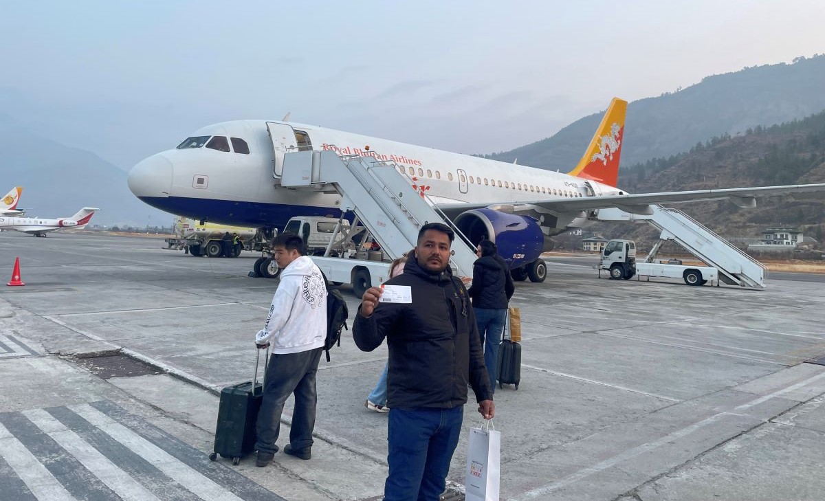 Ready to Fly to Paro from Kathmandu