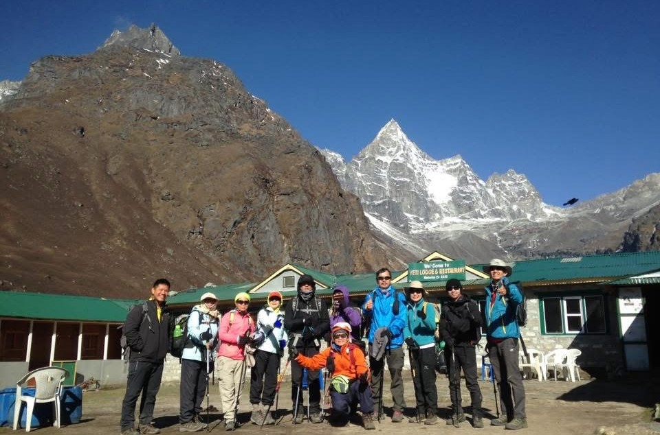 Malaysian Group are on the way to Everest Base Camp Trek