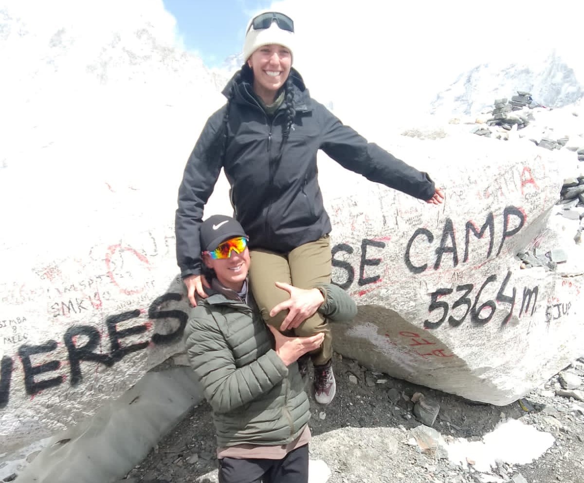 Infront of Everest Base Camp 5364m