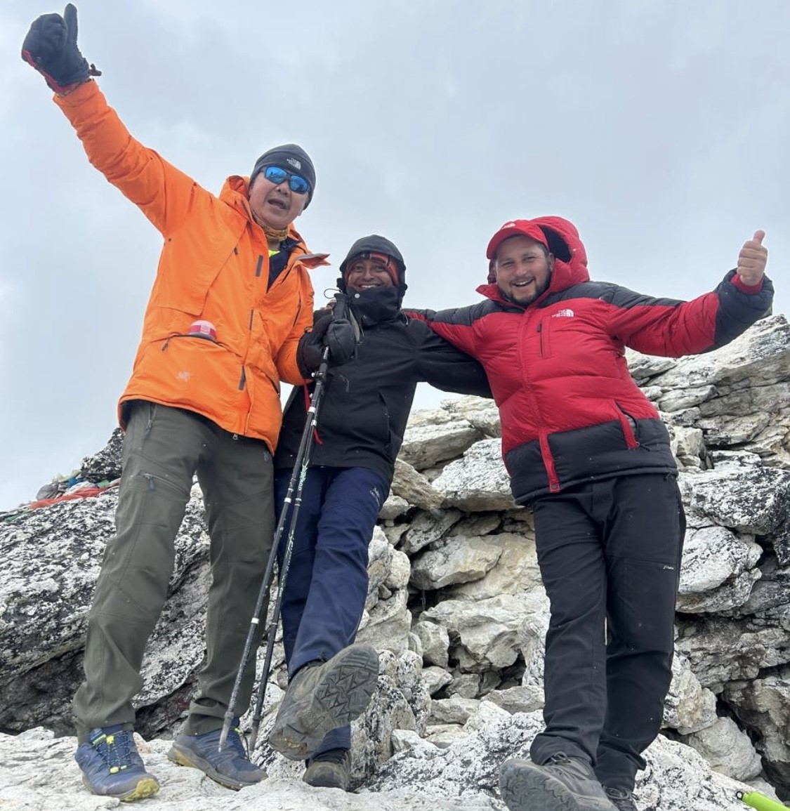 Happy Moment during Three Passes Trek