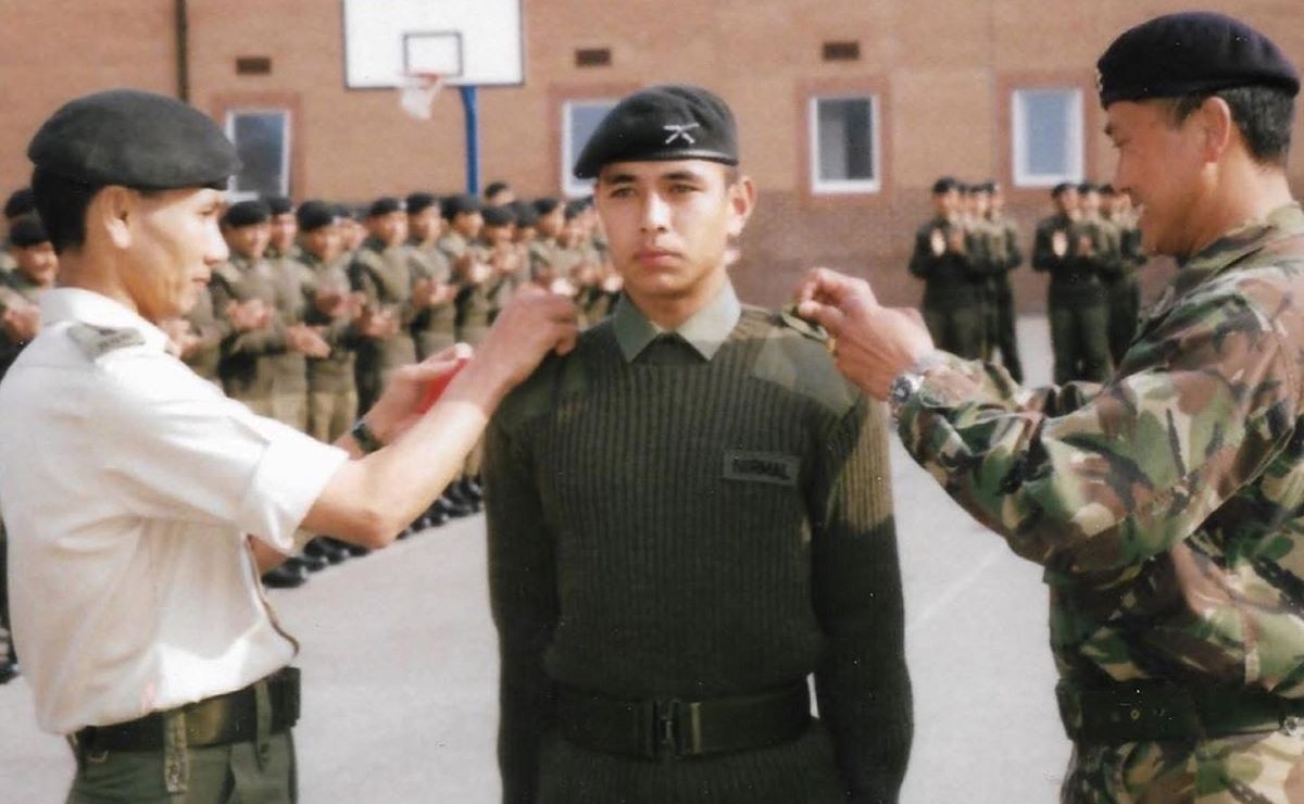 NIMSDAI During his Gurkha Army Time