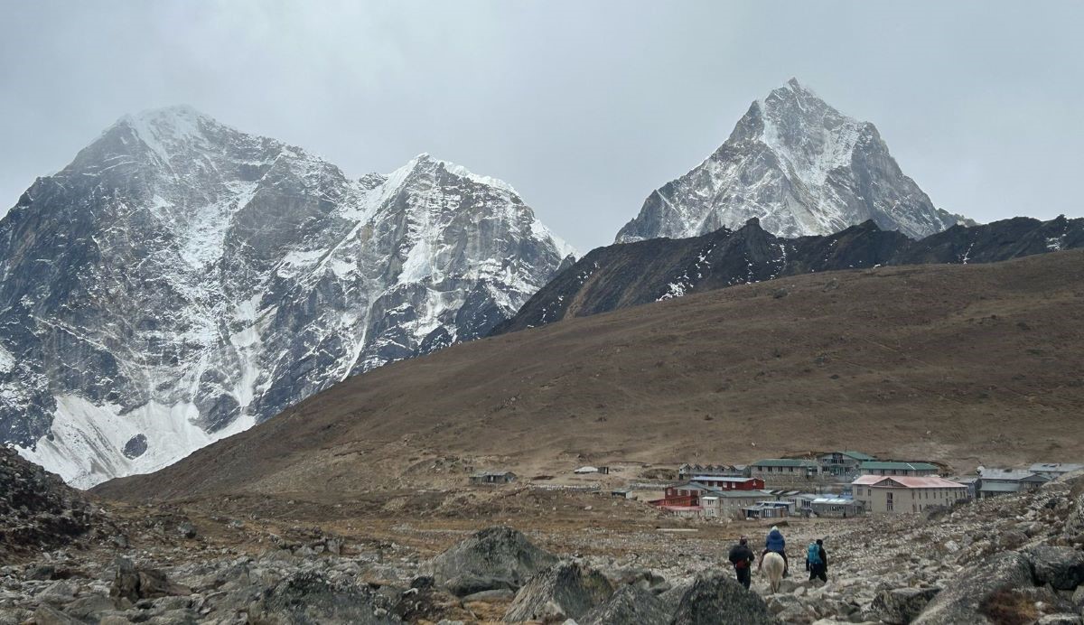 View During Everest Gokyo Lake Trek