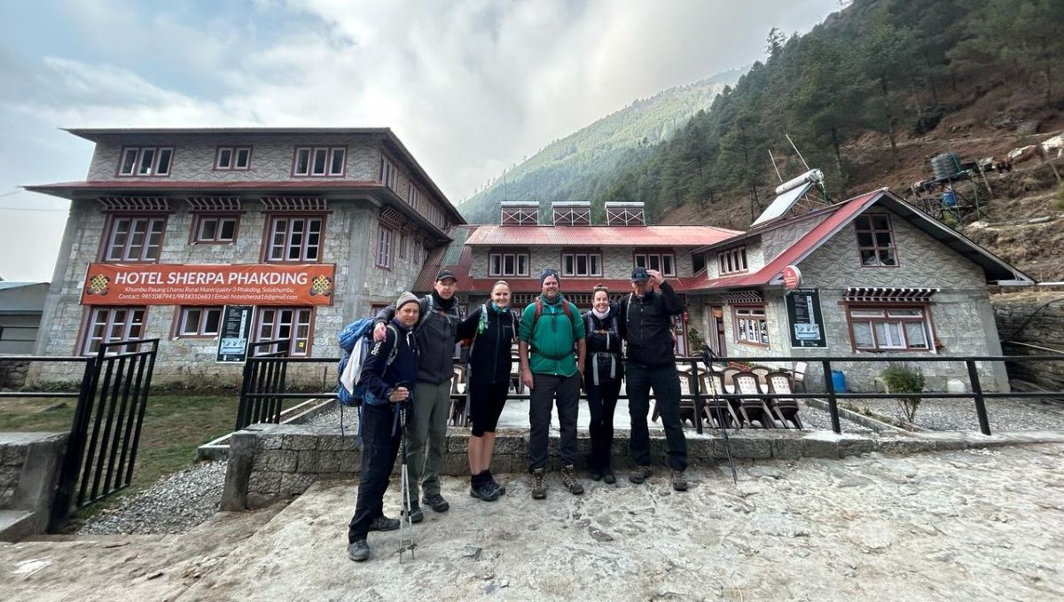 At Phakding During Gokyo Lake Trek