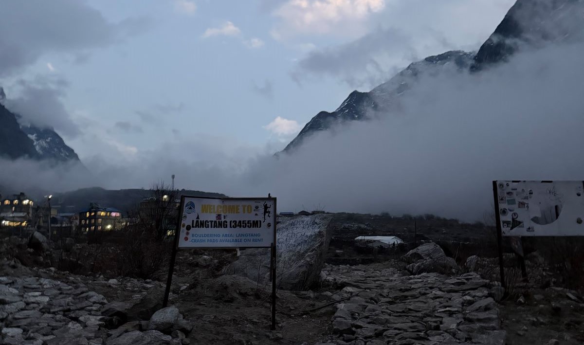 Winter View at Langtang