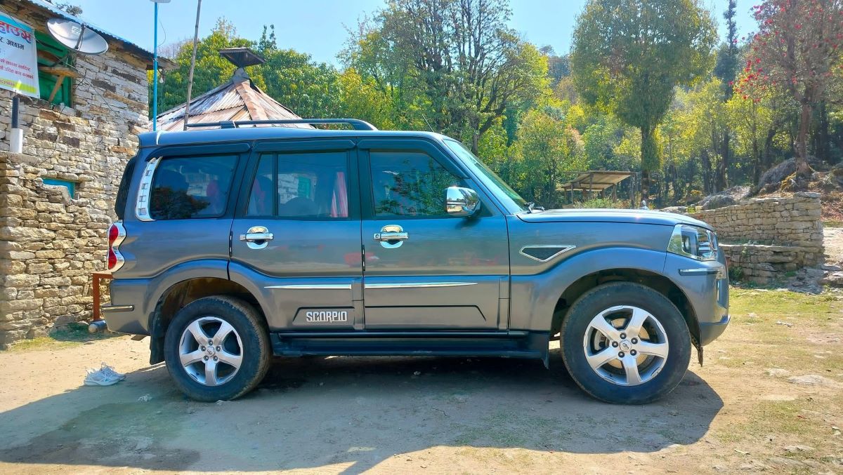 Jeep Transport During Manaslu Trek