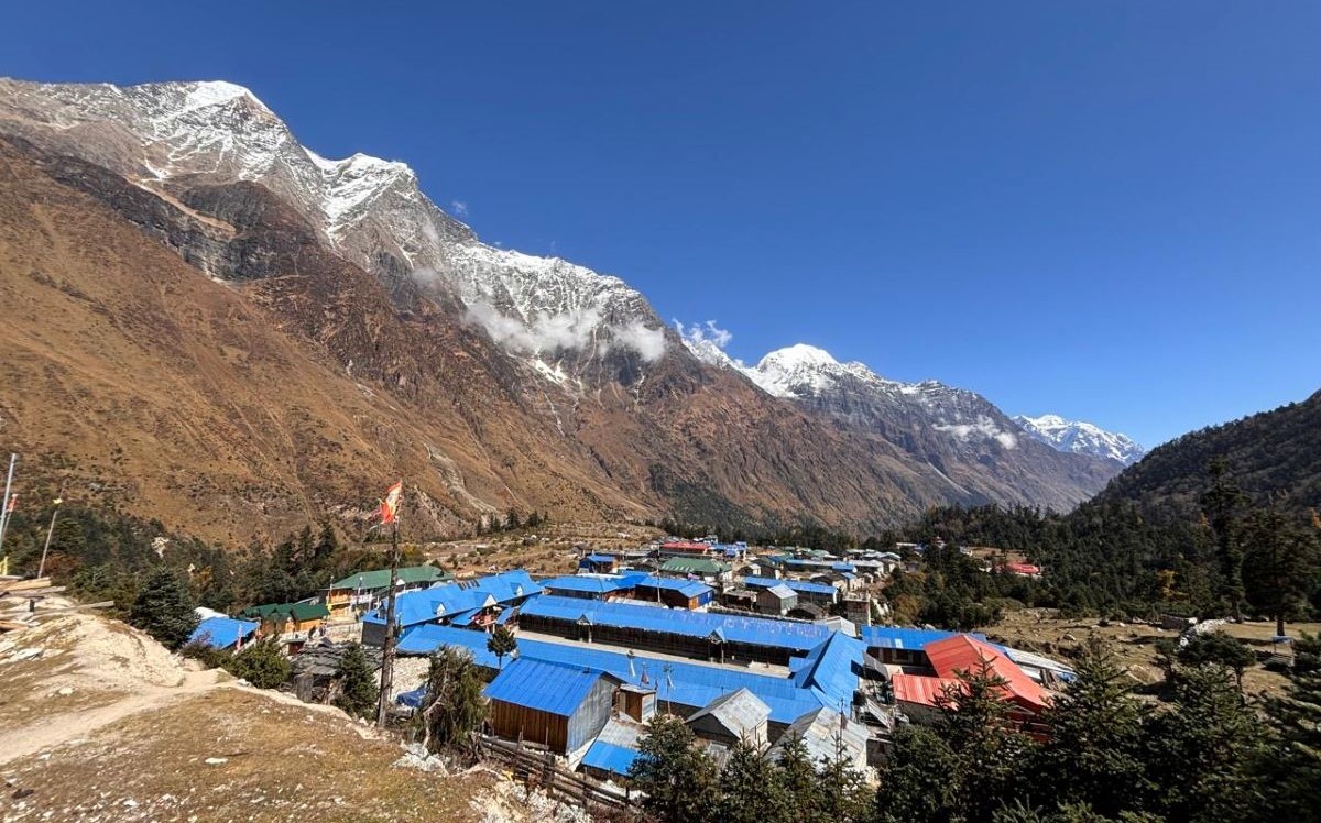 Samagaun Village at Manaslu Region