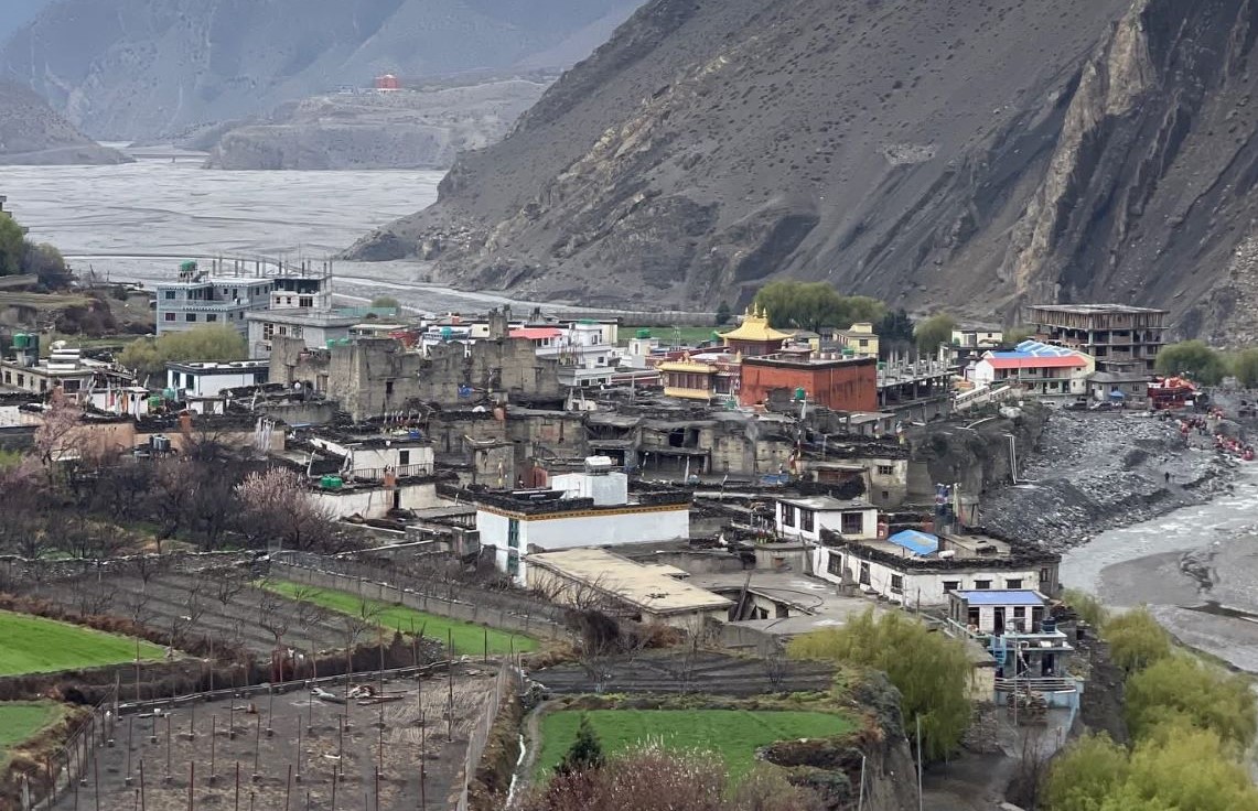 Typical Local Village around Mustang Area
