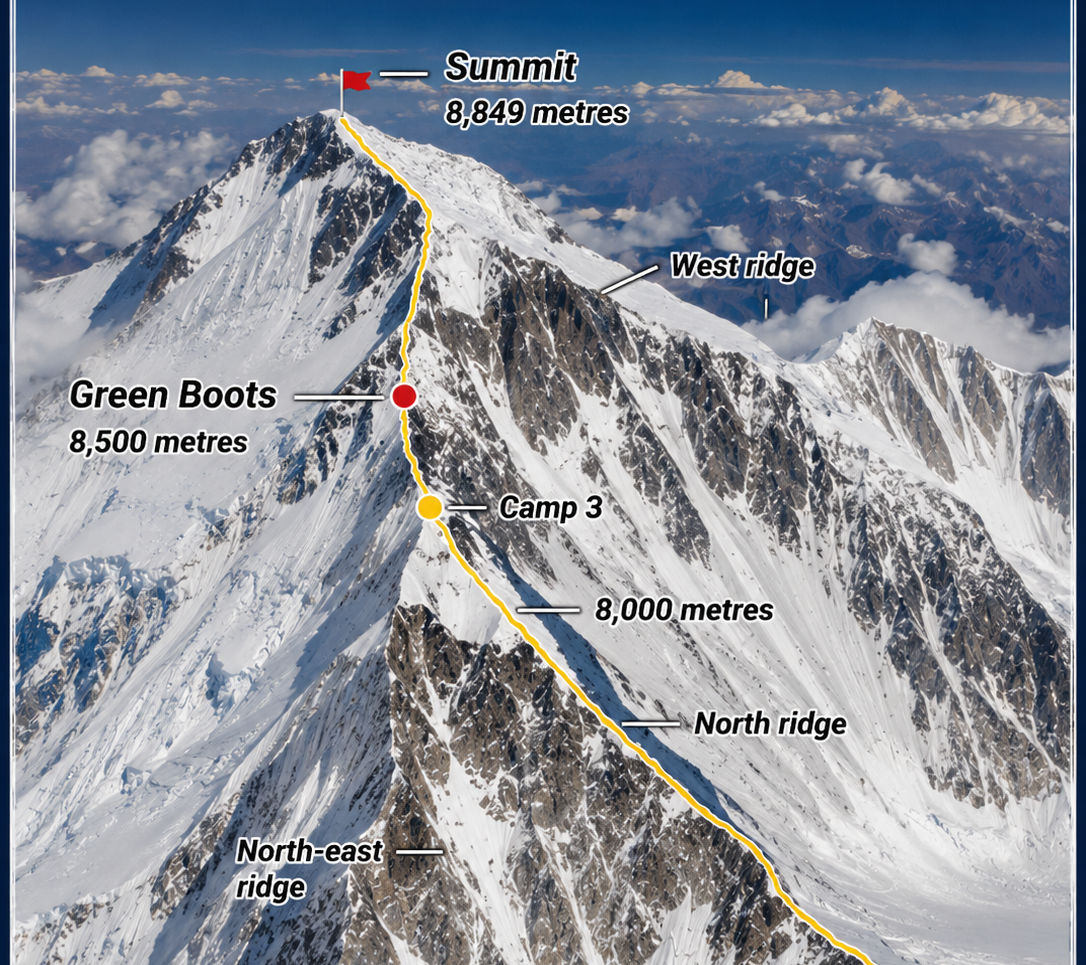 Location of Green Boots