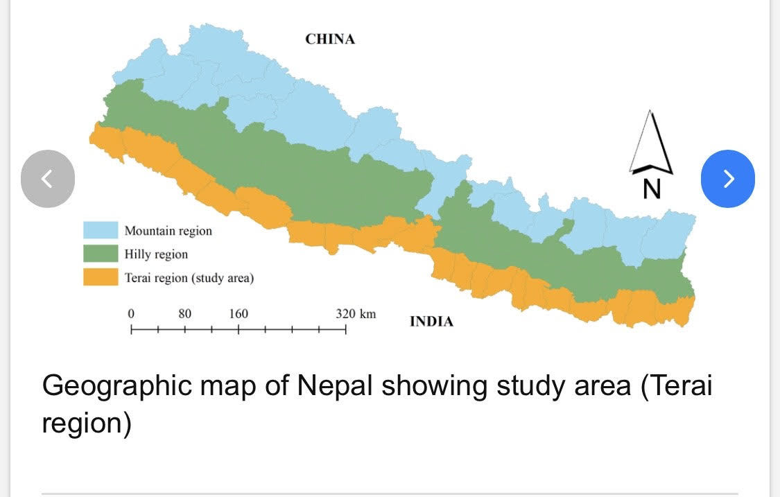 3 regions of Nepal