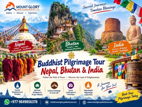 Buddhist Pilgrimage Tour to Nepal Bhutan India